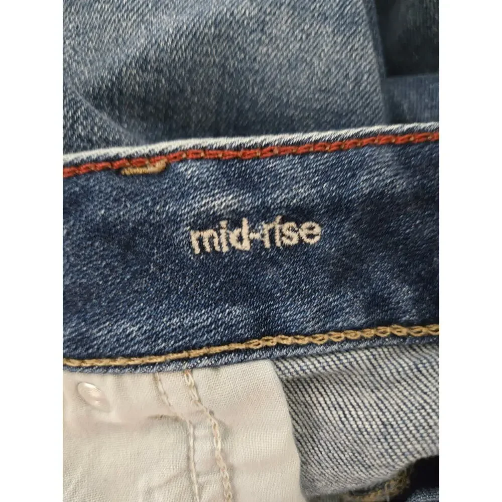 Edgely size 16 women's mid rise cut off shorts